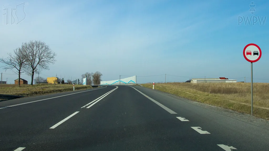 Zdjęcie do pytania: Kierujesz pojazdem silnikowym. Czy ten znak zabrania Ci wypr...